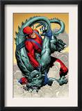 Marvel: Monsters On The Prowl 1 Group: Giant Man and Grogg Prints by Duncan Fegredo