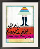 If the Boots Fit Print
