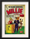 Marvel Comics Retro: Millie the Model Comic Book Cover 53, Fashion Show Information Booth (aged) Posters