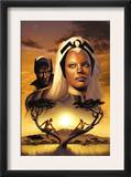Storm 1 Cover: Storm and Black Panther Posters by David Yardin