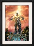Captain Marvel 20 Cover: Captain Marvel Posters by Chris Cross