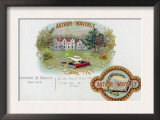 Author of Waverly Brand Cigar Box Label, Sir Walter Scott, English Romantic Author Posters
