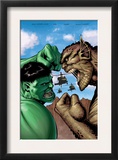 Hulk: Destruction 2 Cover: Hulk and Abomination Art by Trevor Hairsine