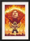 New X-Men 150 Cover: Phoenix and Wolverine Poster by Phil Jimenez