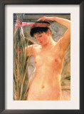 The Model of a Sculptor (Venus Esquilina) Detail Print by Sir Lawrence Alma-Tadema