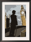 British Male in Suit, Big Ben Prints