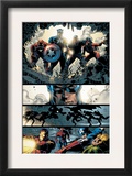 Amazing Spider-Man 523 Group: Captain America, Luke Cage, Iron Man and Spider Woman Prints by Mike Deodato
