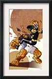 Ultimate Fantastic Four/ X-Men 1 Part 2 Cover: Wolverine and Thing Posters by Pasqual Ferry