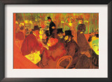 In The Moulin Rouge Prints by Henri de Toulouse-Lautrec