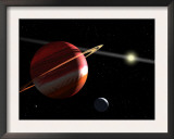 This is an Artist's Concept of a Jupiter-Mass Planet Orbiting the Nearby Star Epsilon Eridani Posters by Stocktrek Images 