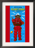 Action Planet Robot Prints