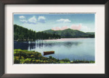 Black Hills, South Dakota - View of Sheridan Lake Near Mount Rushmore, c.1935 Posters