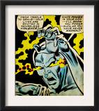 Marvel Comics Retro: Silver Surfer Comic Panel, Unleashing Power (aged) Posters