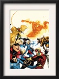 The Mighty Avengers 25 Cover: Invisible Woman Print by Khoi Pham