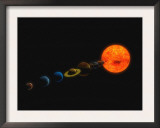 Solar System Prints by Stocktrek Images 