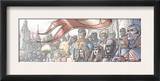 The Official Handbook Of The Marvel Universe Teams 2005 Group: Imperial Guard Fighting Poster by Ladronn Unknown