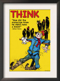 Think Print by Wilbur Pierce