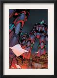 Decimation: House Of M Day After 1 Cover: Sentinel Crouching Prints by Randy Green