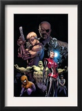 Ultimate Avengers 3 Cover: Red Wasp, Hulk, Spider-Man, Hawkeye, Nick Fury and War Machine Art by Carlos Pacheco