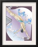 Competitive Diving Prints