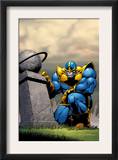 Thanos 7 Cover: Thanos Print by Jim Starlin