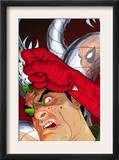 Doc Ock: Negative Exposure 4 Cover: Doctor Octopus and Spider-Man Poster by Tony Harris
