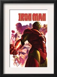 Iron Man 15 Cover: Iron Man, Hulk, Thor, Stark and Tony Print by Gerald Parel