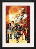 Ultimate X-Men 84 Cover: Wolverine, Bishop, Angel, Storm, Pyro, Dazzler and Psylocke Posters by Yanick Paquette
