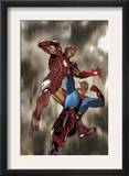 Eternals 4 Cover: Iron Man and Ikaris Prints by Daniel Acuna
