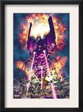 Ultimate Vision 4 Cover: Vision and Gah Lak Tus Prints by Brandon Peterson