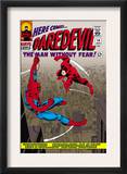 Daredevil 16 Cover: Spider-Man and Daredevil Charging Posters by John Romita Sr.