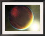 This Artist's Concept Shows a Cloudy Jupiter-Like Planet That Orbits Very Close to Its Star Posters by Stocktrek Images 