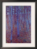 Beech Forest Posters by Gustav Klimt
