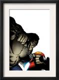 Ultimate Human 3 Cover: Hulk and Iron Man Posters by Cary Nord