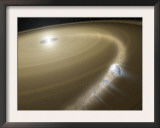 Illustration of a Comet Being Torn to Shreds Around a Dead Star, or White Dwarf, Called G29-38 Prints by Stocktrek Images 
