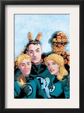 Fantastic Four Volume 3 50 Cover: Thing, Mr. Fantastic, Human Torch and Invisible Woman Posters by Barry Windsor-Smith