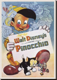 Pinocchio Reproduction transférée sur toile :