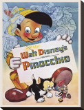 Pinocchio Reproduction transférée sur toile :