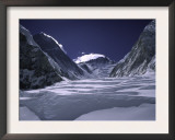 View of the Western Comb, Mt. Lhoste and Everest, Nepal Prints by Michael Brown