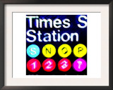 Subway Sign, New York Prints by  Tosh