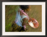 Woman Selling Fish at a Station for the Train Between Manakara and Fianarantsoa, Madagascar Posters by Inaki Relanzon