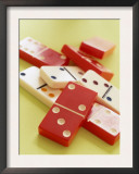 Red and White Dominoes Prints