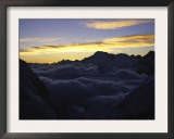 Sea of Clouds Over Pumori Posters by Michael Brown