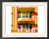 Leslie, Miami Prints by  Tosh