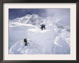 Contimplating the Route, Khumbu Ice Fall Prints by Michael Brown