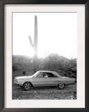 Vintage 1967 Dodge in the desert Art