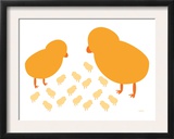 Orange Chicks Prints by  Avalisa