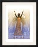 Angel with Arms Raised Posters