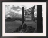 Entrance to Manzanar Relocation Center Art