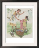 Hanging The Clothes Posters by Mildred Lyon Hetherington